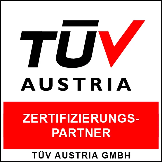 TÜV Austria Zertifikat